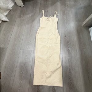 Zara Cream Midi Dress